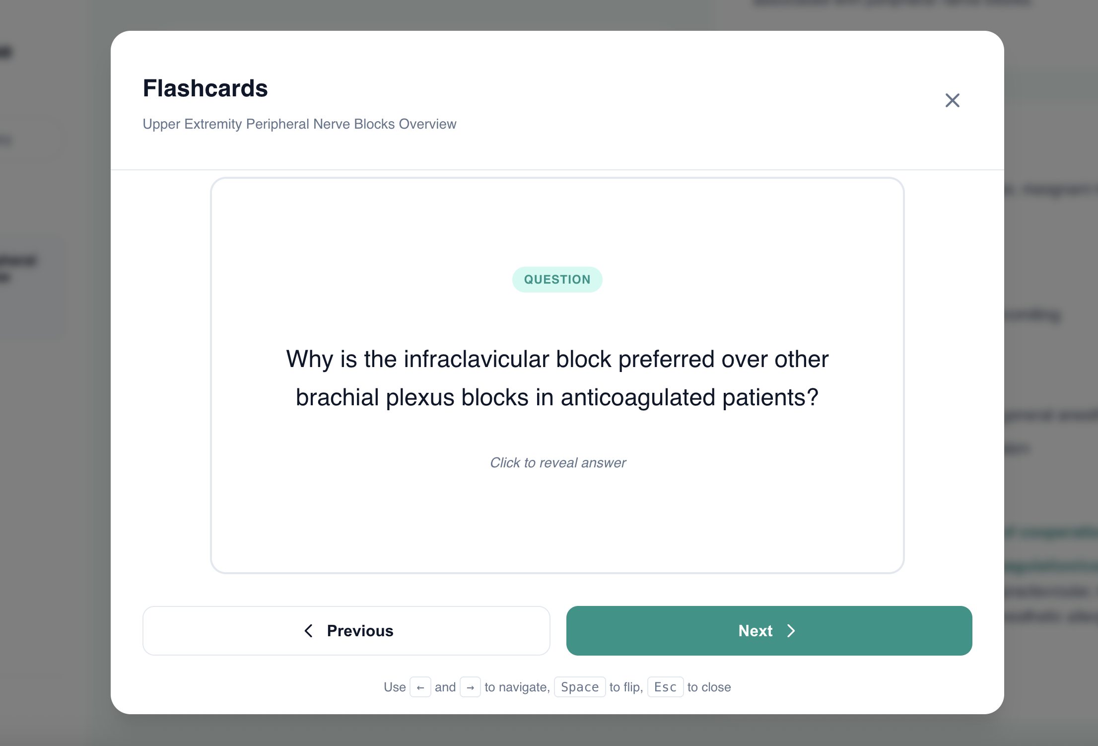 AI-Generated Flashcards Mode